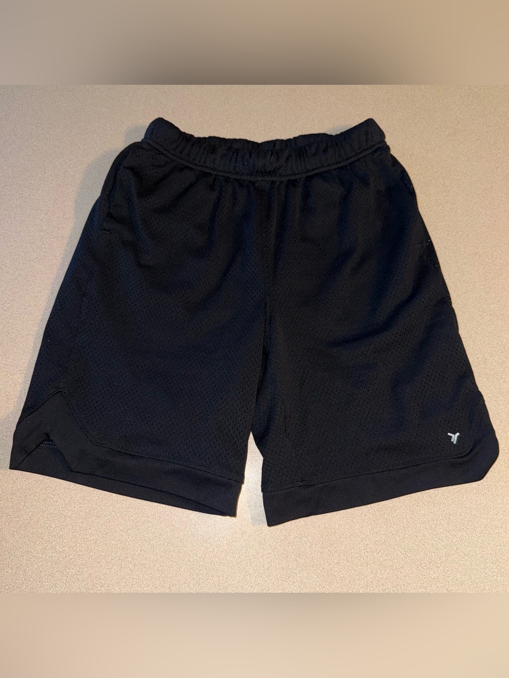 Old navy boys size 10 black athletic shorts with pockets